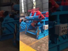 تجهیزات پاکسازی گل با ظرف اختلاط 240 متر مکعب در ساعت با فشار 0.25 - 0.4 مگاپاسکال